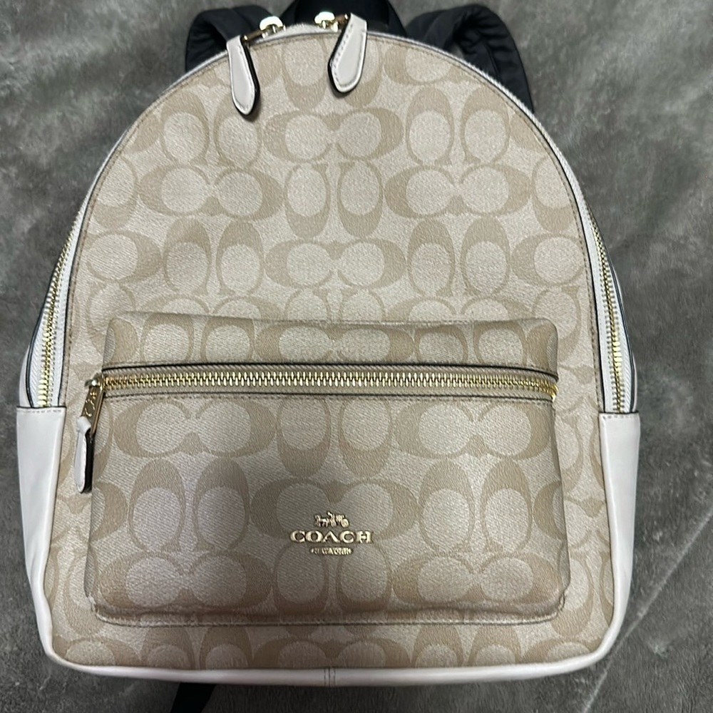 Coach Court Backpack (Purse)